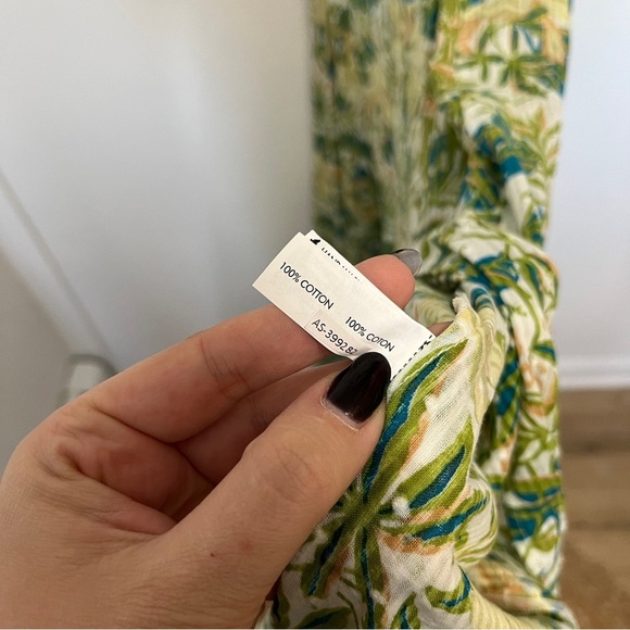 Poupette St. Barth Nava Maxi Dress in Green Orchid Size XS NWOT - Picture 7 of 8